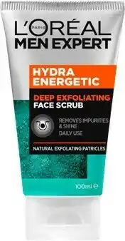 BIG W L'Oréal Paris Men Expert Hydra Energetic Unclogging Pores Scrub 100mL offer