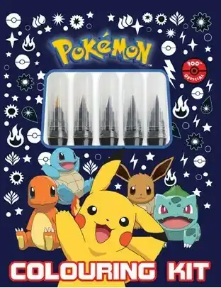 BIG W Pokémon: Adult Colouring Kit offer