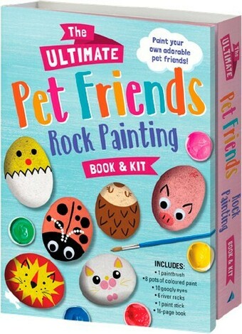 BIG W The Ultimate Pet Friends Rock Painting Book & Kit offer