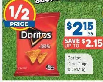 Foodland Doritos corn chips offer