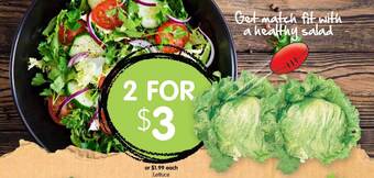 Spudshed Lettuce offer
