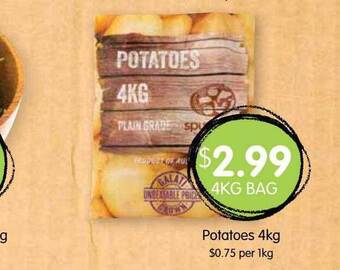 Spudshed Potatoes offer