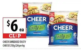 Supabarn Cheer schredded tasty cheese offer