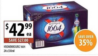 Supabarn Kronenbourg 1664 offer