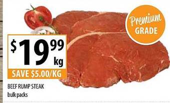 Supabarn Beef rump steak offer