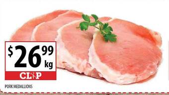 Supabarn Pork medallions offer