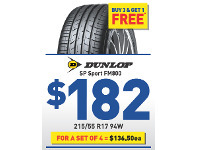 Bob Jane T-Marts Tyre - Dunlop SP Sport FM800 offer