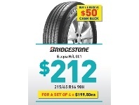 Bob Jane T-Marts Tyre - Bridgestone Ecopia H/L 001 offer