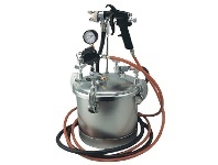 SuperCheap Auto Black Ridge Air Spray Gun with 10L Paint Tank offer