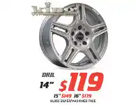 Bob Jane T-Marts 16" Wheel - King Dril offer