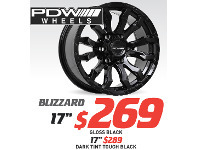 Bob Jane T-Marts 17" Wheel - PDW Blizzard offer