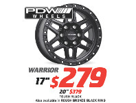 Bob Jane T-Marts 17" Wheel - PDW Warrior offer