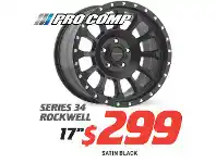 17" Wheel - Pro Comp Series 34 Rockwell