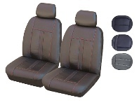 SuperCheap Auto SCA Leather Look Seat Covers offer