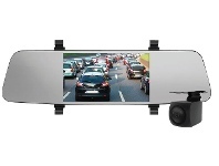 SuperCheap Auto Nanocam+ 5.5” HD Front & Rear Mirror Dash Cam offer