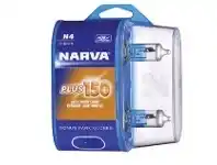 SuperCheap Auto Narva Plus 150 Halogen Performance Headlight Globes H4, 12V, 60 /55W offer