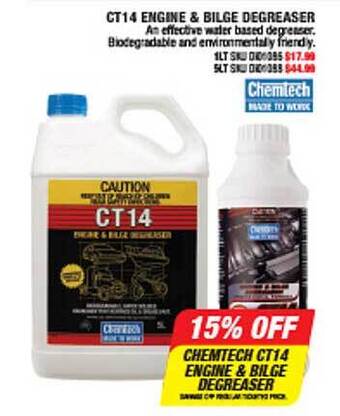 Autobarn Ct 14 engine & bilge degreaser offer