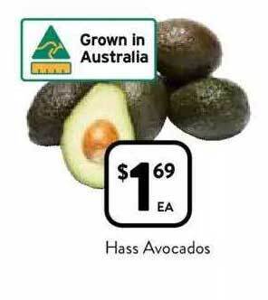 Foodworks Hass avocados offer