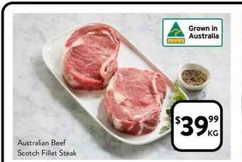 Foodworks Australian beef scotch fillet steak offer