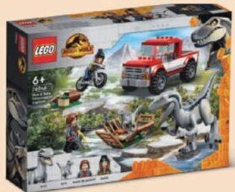 Target Lego Jurassic World Blue & Beta Velociraptor Capture offer