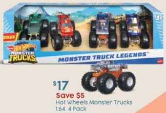 Target Hot Wheels Monster Trucks offer