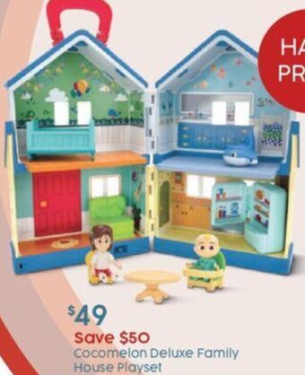 Target Cocomelon Deluxe Family House Playset offer
