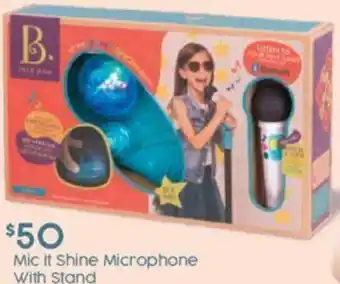 Mic It Shine Microphone With Stand