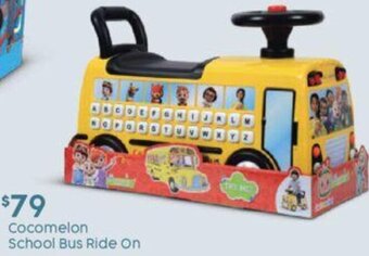 Target Cocomelon School Bus Ride On offer