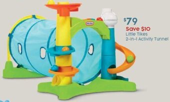 Target Little Tikes 2-in-1 Activity Tunnel offer