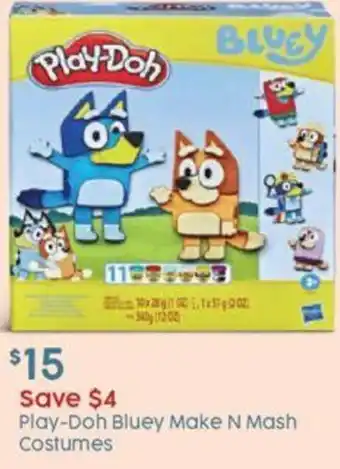 Target Play-Doh Bluey Make N Mash Costumes offer