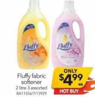 Cheap as Chips Fluffy fabric softener offer
