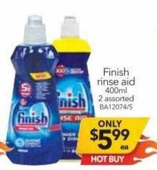 Cheap as Chips Finish rinse aid offer