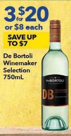Ritchies De bortoli winemaker selection offer