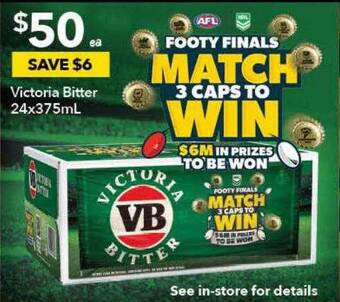 Ritchies Victoria bitter offer