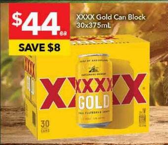 Ritchies Xxxx gold can block offer