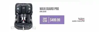 Baby Kingdom Maxi guard pro kohl black britax offer