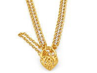 Shiels 9ct Yellow Gold Copper Filled Fancy Bracelet offer