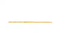 Shiels 9ct Yellow Gold Curb 18.5cm ID Bracelet offer