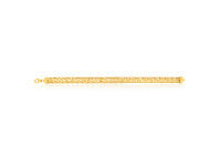 Shiels 9ct Yellow Gold Mesh 19cm Bracelet offer