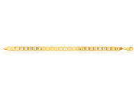 Shiels 9ct Yellow Gold Silver Filled Anchor 170 Gauge 21cm Bracelet offer