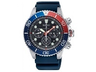 Seiko Pepsi Prospex SSC785P Blue Silicone Mens Chronograph Watch
