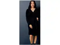 Harris Scarfe Khoko Smart Wrap Dress Long Sleeve offer