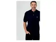 Harris Scarfe U.S. Polo Assn. Short Sleeve Regular Fit Cotton Pique Polo Shirt offer