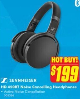 The Good Guys HD 450BT Noise Cancelling Headphones offer