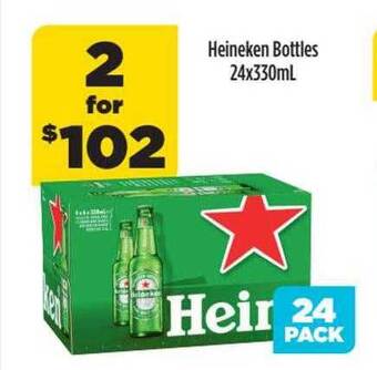 Liquorland Heineken bottles offer