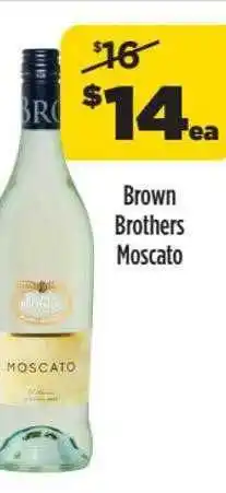 Liquorland Brown brothers moscato offer