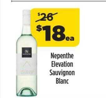Liquorland Nepenthe elevation sauvignon blanc offer