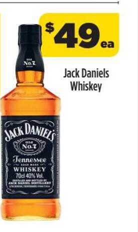 Liquorland Jack daniels whiskey offer