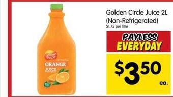Spar Golden circle juice offer