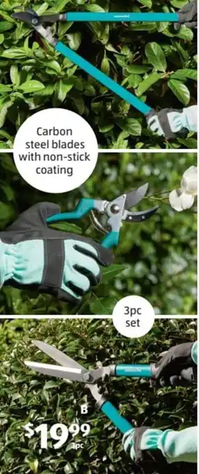 ALDI Garden Tool Set 3pc offer